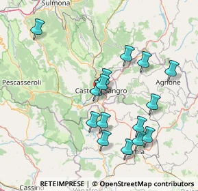 Mappa Via degli Abruzzi, 67031 Castel di Sangro AQ, Italia (15.71)