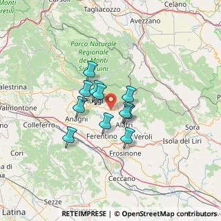 Mappa Via San Giovanni, 03010 Trivigliano FR, Italia (9.42273)