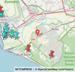 Mappa Via Padre Antonio Casamassa, 00119 Roma RM, Italia (6.90583)