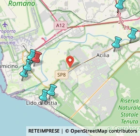 Mappa Via Padre Antonio Casamassa, 00119 Roma RM, Italia (6.5925)
