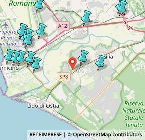 Mappa Via Padre Antonio Casamassa, 00119 Roma RM, Italia (5.85)