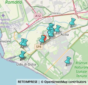 Mappa Via Padre Antonio Casamassa, 00119 Roma RM, Italia (3.30923)