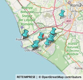 Mappa Via Padre Antonio Casamassa, 00119 Roma RM, Italia (5.21692)