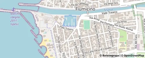 Mappa Fiumicino