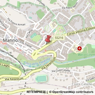 Mappa Corso Vittoria Colonna, 73, 00047 Marino, Roma (Lazio)