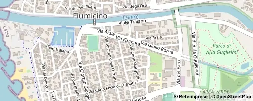 Mappa Fiumicino