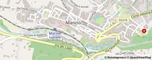 Mappa Marino