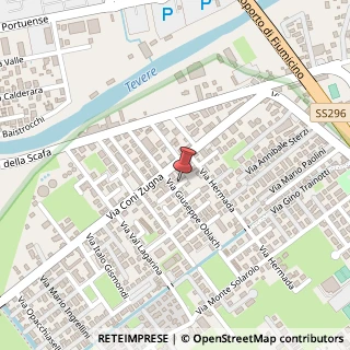 Mappa Via G. Oblach, 9, 00054 Fiumicino RM, Italia, 00054 Fiumicino, Roma (Lazio)
