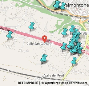 Mappa Via Aldo Moro, 00038 Valmontone RM, Italia (0.67692)