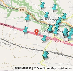 Mappa Via Aldo Moro, 00038 Valmontone RM, Italia (1.2615)