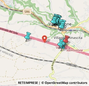 Mappa Via Aldo Moro, 00038 Valmontone RM, Italia (0.9135)