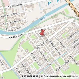 Mappa Via Adriano Casadei, 44, 00054 Fiumicino, Roma (Lazio)