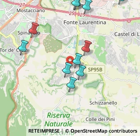 Mappa Via Italo Torsiello, 00128 Selcetta RM, Italia (2.475)