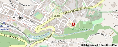 Mappa Marino