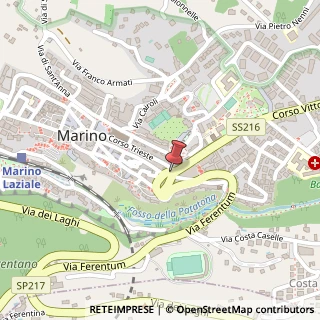 Mappa Piazza Giacomo Matteotti, 9, 00047 Marino, Roma (Lazio)