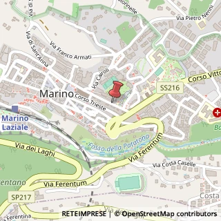 Mappa Via G. Garibaldi, 109, 00047 Marino, Roma (Lazio)