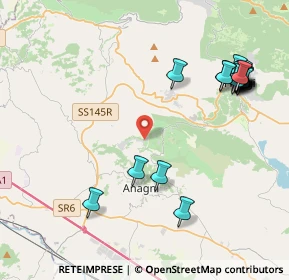 Mappa Strada Provinciale, 03012 Anagni FR, Italia (5.294)
