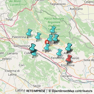 Mappa Strada Provinciale, 03012 Anagni FR, Italia (12.3625)