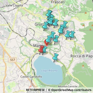 Mappa Via Unita' Nazionale, 00047 Marino RM, Italia (1.749)