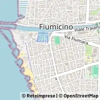 Mapa Fiumicino