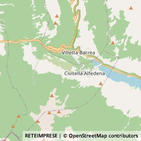 Mappa Civitella Alfedena