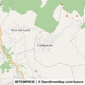 Mappa Collepardo