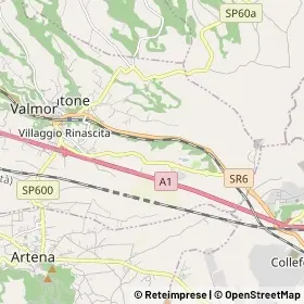 Mappa Valmontone