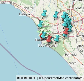 Mappa 00100 Fiumicino RM, Italia (15.916)