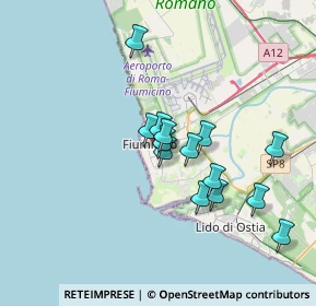Mappa 00100 Fiumicino RM, Italia (3.04571)