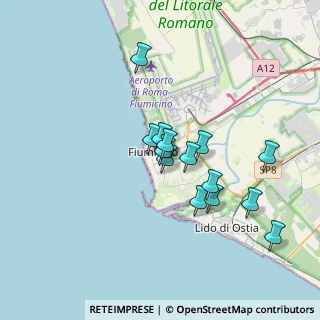 Mappa Via Giuseppe Bignami, 00100 Fiumicino RM, Italia (3.04571)