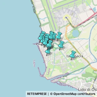 Mappa Via Giorgio Martucciello, 00054 Fiumicino RM, Italia (0.75765)
