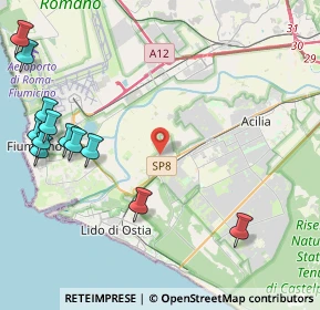 Mappa Via Carlo Maria Rosini, 00119 Roma RM, Italia (6.02583)