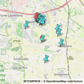 Mappa Via di Torre Sant'Anastasia, 00134 Roma RM, Italia (1.962)