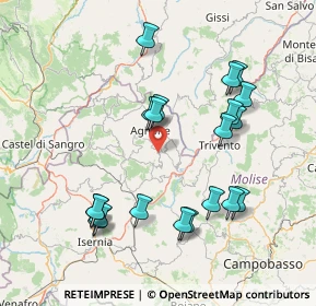 Mappa Via Frainile, 86080 Castelverrino IS, Italia (16.6815)