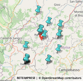 Mappa Via Frainile, 86080 Castelverrino IS, Italia (16.084)