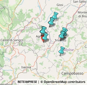 Mappa Via Frainile, 86080 Castelverrino IS, Italia (10.89846)