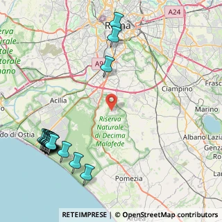 Mappa Via Federico Alessandrini, 00128 Roma RM, Italia (12.3035)