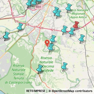 Mappa Campus Bio-Medico, 00128 Selcetta RM, Italia (6.215)