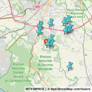 Mappa Campus Bio-Medico, 00128 Selcetta RM, Italia (3.62769)