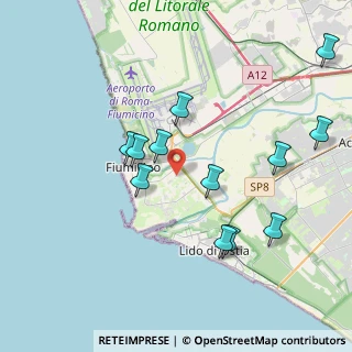 Mappa Via Carlo Emanuele Buscaglia, 00054 Fiumicino RM, Italia (4.23833)