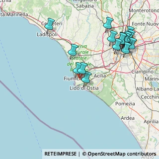 Mappa Via Carlo Emanuele Buscaglia, 00054 Fiumicino RM, Italia (19.67333)