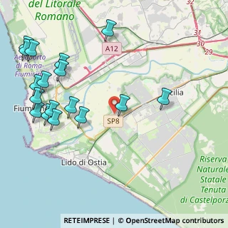 Mappa Via dei Fratelli Palma, 00119 Roma RM, Italia (5.53588)