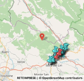 Mappa Serra Comune, 03029 Veroli FR, Italia (9.6245)
