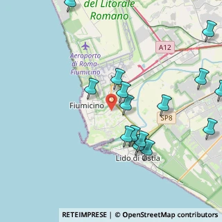 Mappa Via L. Silva, 00054 Fiumicino RM, Italia (4.83267)