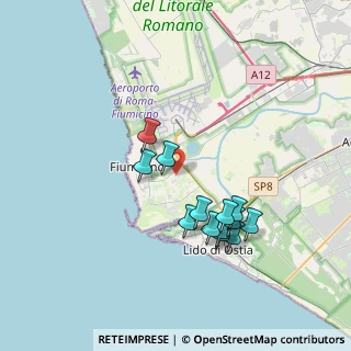 Mappa Via L. Silva, 00054 Fiumicino RM, Italia (3.53769)