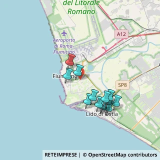 Mappa Via Leonardo Ferrulli, 00054 Fiumicino RM, Italia (3.58538)