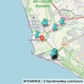 Mappa Via Antonluigi Pietrogrande, 00054 Fiumicino RM, Italia (3.98)
