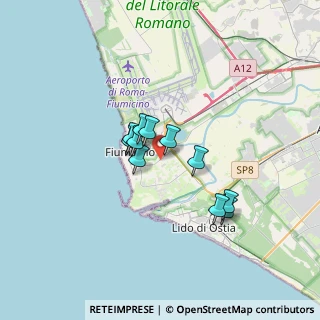 Mappa Via Leonardo Ferrulli, 00054 Fiumicino RM, Italia (2.47818)