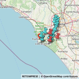 Mappa Via Antonluigi Pietrogrande, 00054 Fiumicino RM, Italia (12.0015)