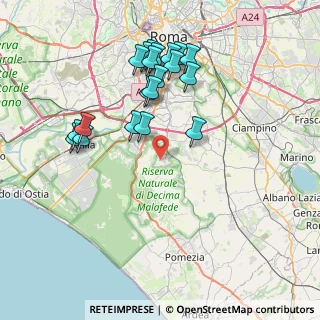 Mappa Via Rocco de Zerbi, 00128 Selcetta RM, Italia (8.2935)